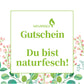 Naturfesch Geschenkgutschein